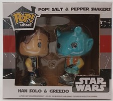 Funko Pop Star Wars Han Solo & Greedo Salero y Pimentero Contrabandista Recompensa