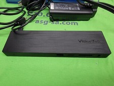 VisionTek VT2500 Docking Station USB-C 901381 with AC Adapter  USB C to USB C