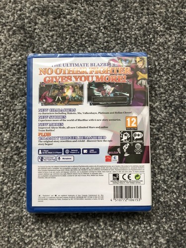 Blazblue Continuum Shift PS Vita Game Sealed - Picture 2 of 2