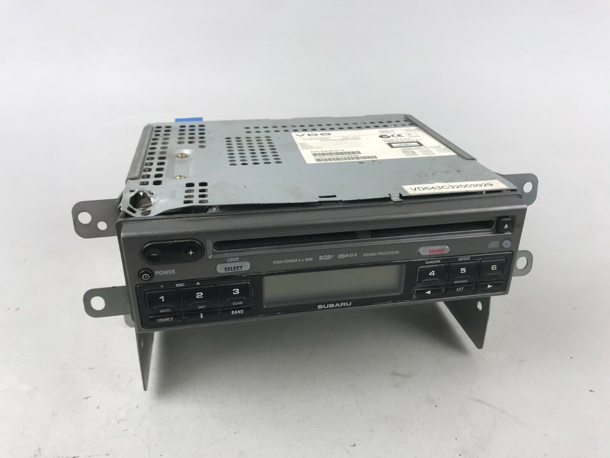 2003 - 2008 Subaru Forester Impreza Radio CD Player Head Unit