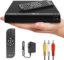 DVD Player All Region Free DVD CD Disc HD AV Output Remote US Any Tv's Compact