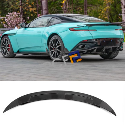 Rear Tail Trunk Dry Carbon Fiber Spoiler Wing Lip Fits 2017-23 Aston Martin DB11