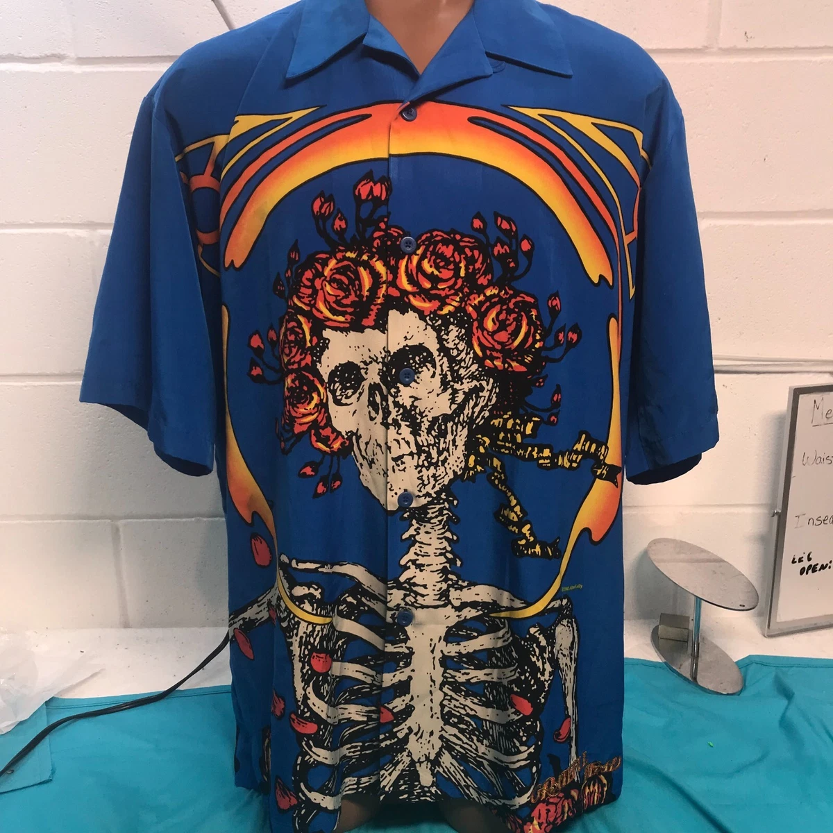 grateful dead button down shirt
