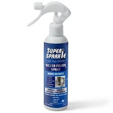 Silver Cleaner Polish Spray, Instant Tarnish Remover & Long-Lasting Shine - 8 Oz