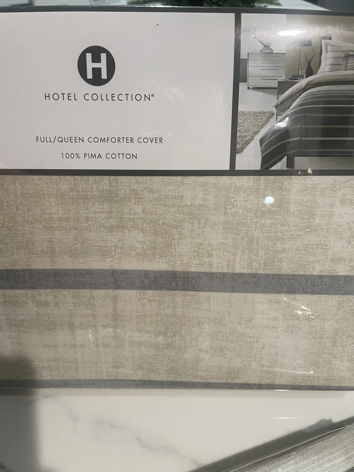 Funda nórdica completa Hotel Collection Colunade y dos fundas Euro. ¡Nuevo! Foto 4 de 4