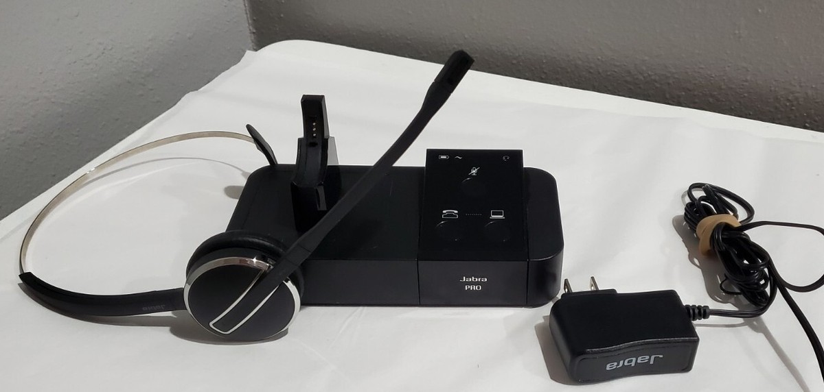 Jabra 9400BS USB Headset Base Station 2/ 9400HS Mono Headset Wireless  Bluetooth