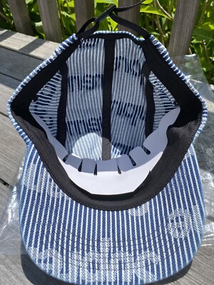 Supreme Denim Stripes Camp Cap Adjustable | eBay