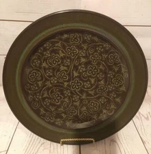 Franciscan Madeira 1  DINNER PLATE Green & Brown USA Mid Century Modern