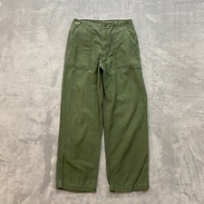 Vintage Vietnam Trousers Men 32x31 28x29 Cotton Sateen OG-107 Type 1 Pants