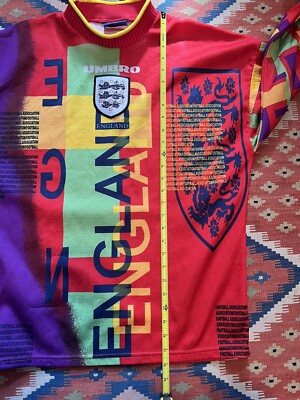 Vintage England 95 96 goalkeeper umbro football shirt soccer Vintage England 95 96 goalkeeper umbro football shirt soccer