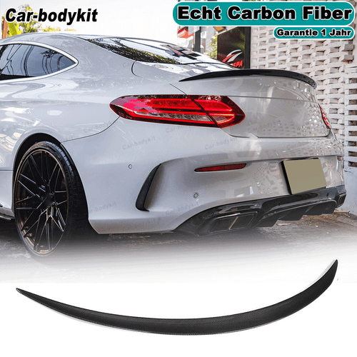 Alerón trasero de carbono para Mercedes C205 C63 Coupe alerón alerón de maletero - Imagen 1 de 11