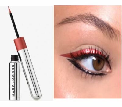 MARC JACOBS Highliner Metallic Liquid Gel Eyeliner #36 Glamaroon  (Pink)