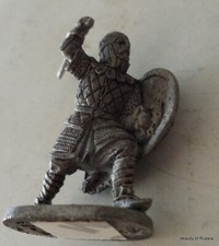 Vikings soldier 9-10 century heavy metal handmade 40 mm  5