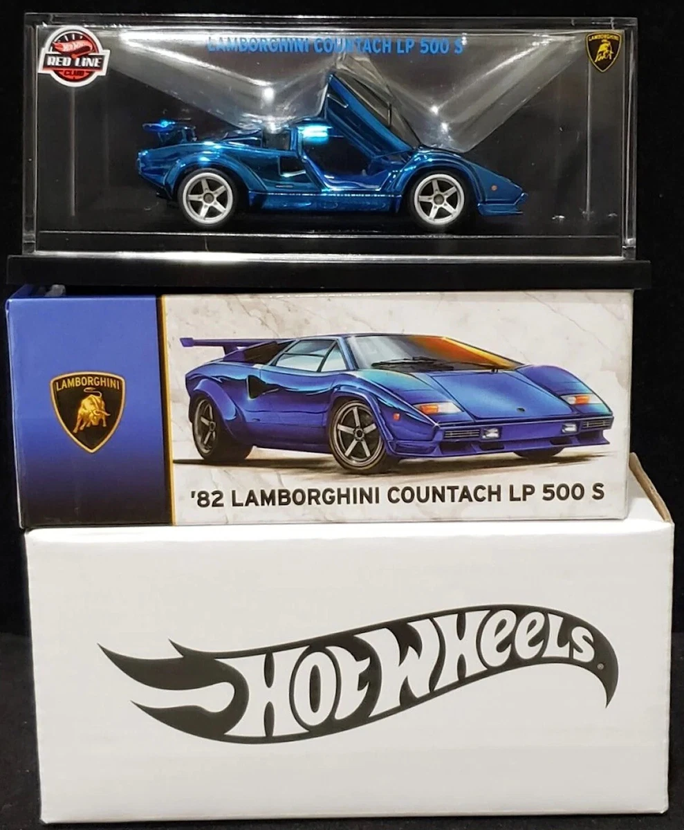 22 Hot Wheels RLC sELECTIONs Blue '82 LAMBORGHINI COUNTACH LP500 S