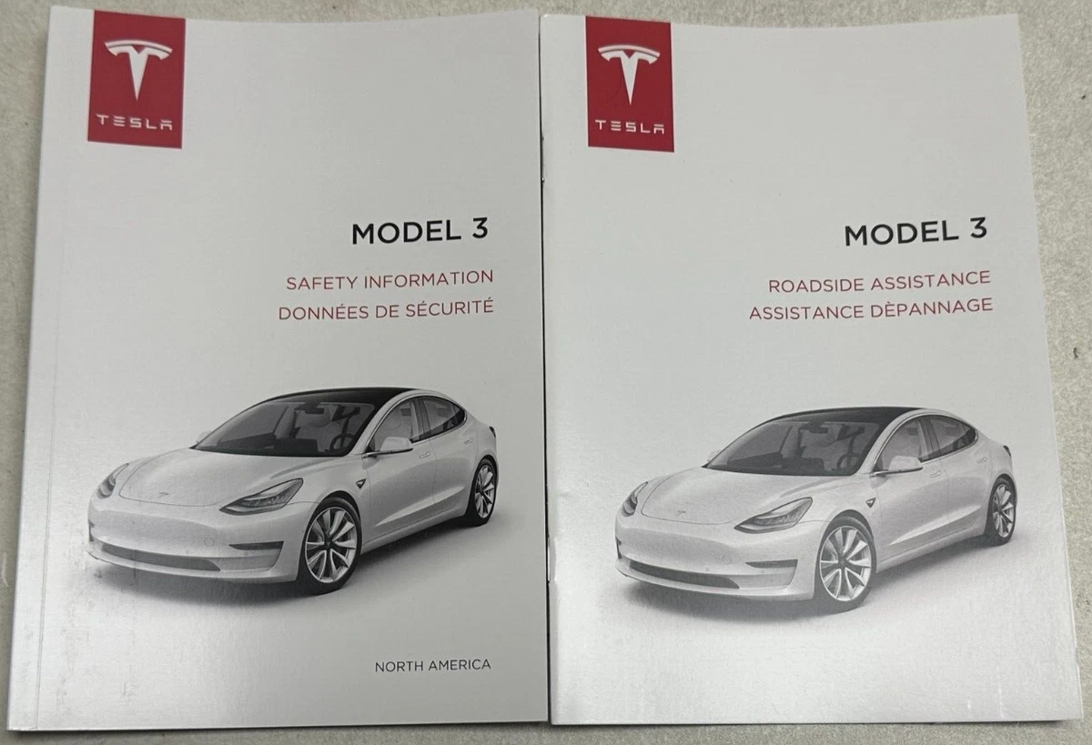 2019 TESLA MODEL 3 SUPPLEMENTUSER GUIDE OWNERS MANUAL