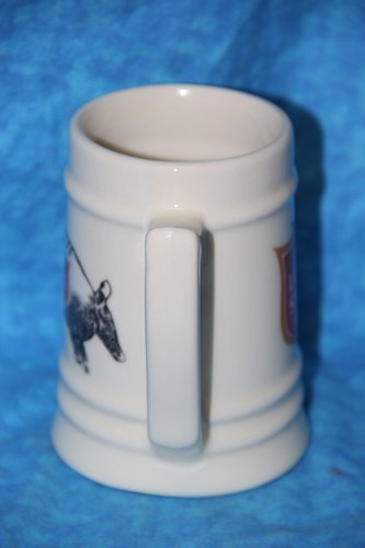 VTG Lone Star Beer (National Beer of Texas) Ceramic Mug /Stein Famous Armadillo - Picture 5 of 5