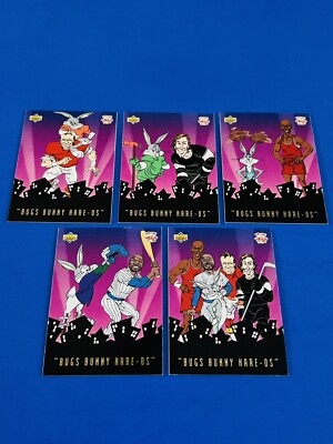 1993 Upper Deck Bugs Bunny Hare - OS Complete Insert Set; Jordan