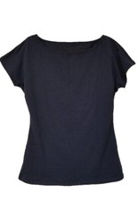 just yummie essentials black t shirt 1x  
