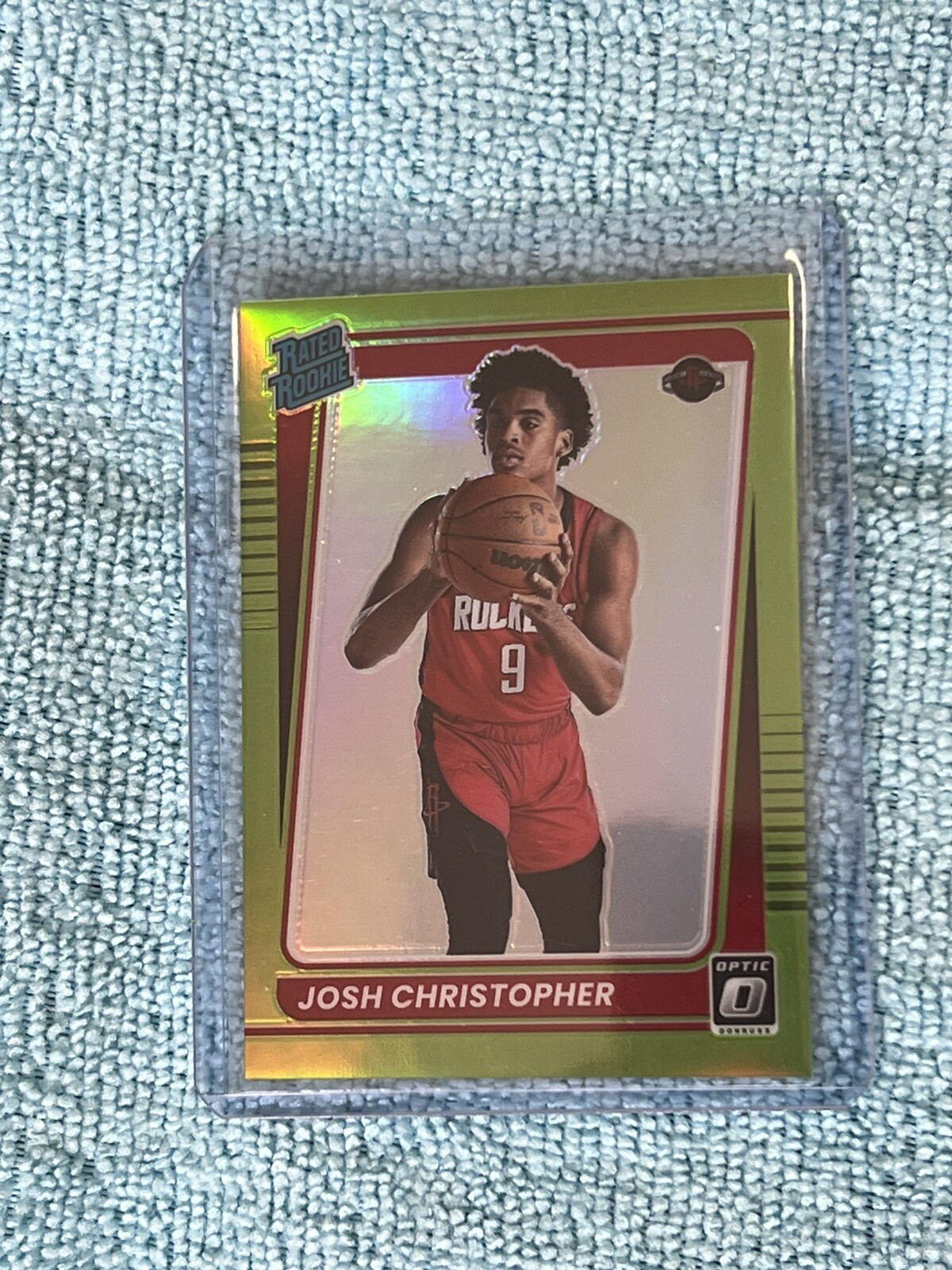 2021-22 Donruss Optic #200 Josh Christopher Rated Rookie Lime Green # 121/149