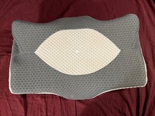 Elviros Gray/white Memory Foam Cervical Pillow Size 26  L x 17  W