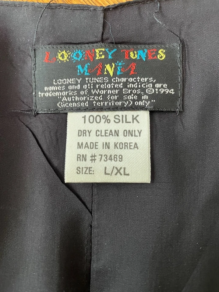 Vintage Looney Tunes Mania 3 Piece Vest New - Image 4 of 4