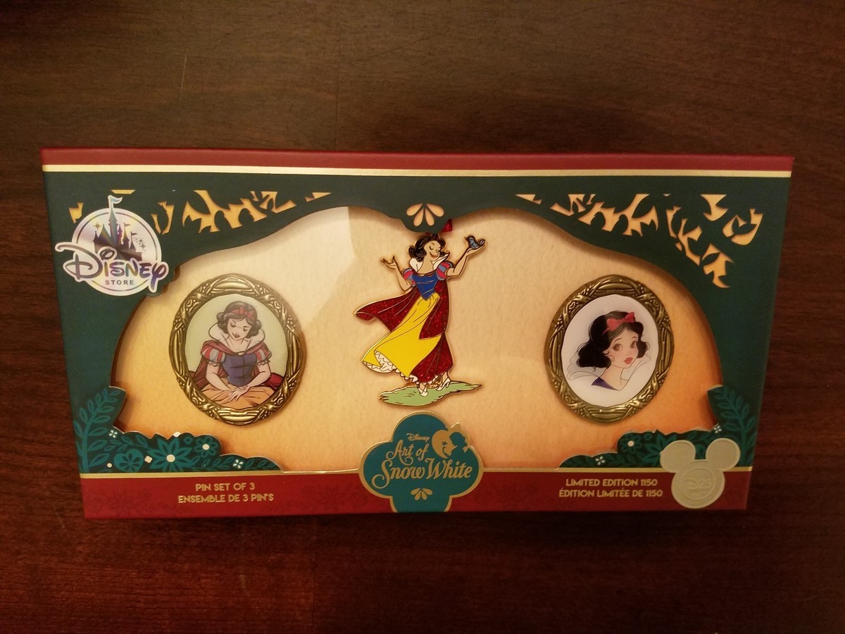 Disney  White ピンバッジセット 白雪姫 Disney D23 Expo EXCLUSIVE: Art of Snow White Pin Set Limited