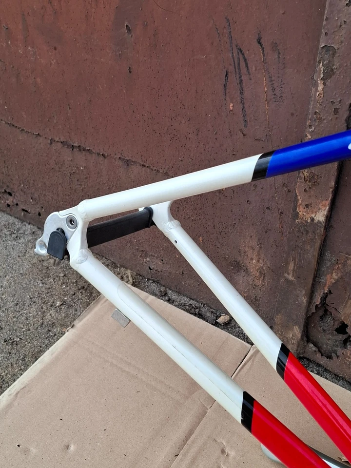 Retro Aluminium Fahrradrahmen Marvil Viper mit Shimano 105 Kurbelgarnitur - E... - Bild 4 von 4