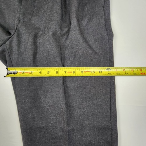 Joseph & Feiss Suit Pants Sz 34 Pleated Hook and Eye Wool Blend Quiet Luxury - Picture 8 of 12