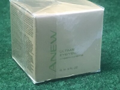 Avon Anew Ultimate Eye / Yeux Cream .5 .oz New Sealed Box NOS