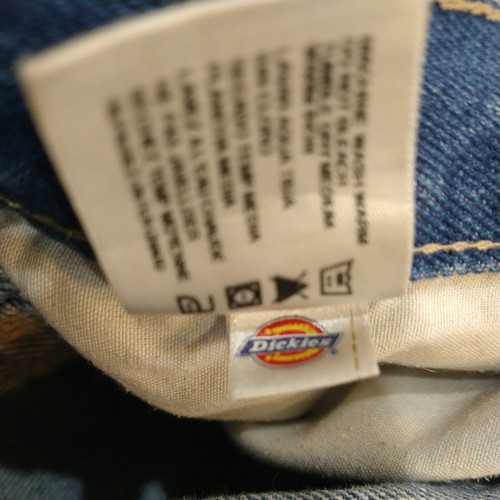 Dickies Men's Cut Off Cargo 7 Pockets Denim Shorts 38x23 Rise 11" inseam 13"EUC - Picture 11 of 11