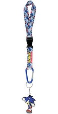 Sonic The Hedgehog Wrist Strap Lanyard for Keys  Hand and Wrist Lanyard Stra...