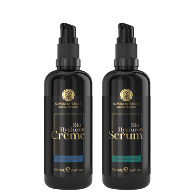 Kapua Naturals BIO Hyaluron Set Hochdosiert  - Anti-Aging Serum + Creme