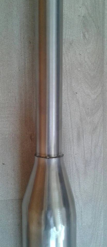 Edelstahl auspuff traktor passend für IHC 644/744/844 & 633/733/833 - Bild 2 von 3