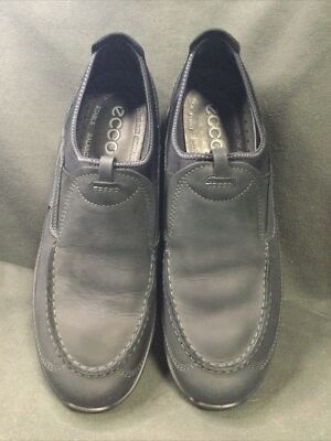 ECCO Men\'s Slip on Loafer Shoe Black Size 46 EU/12 ECCO Helsinki Slip-On Loafer Black Dress Shock Point Shoes  main image 4