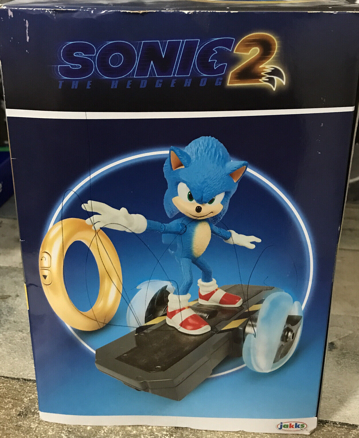 Boneco Sonic 2 Movie - Sonic Speed Rc