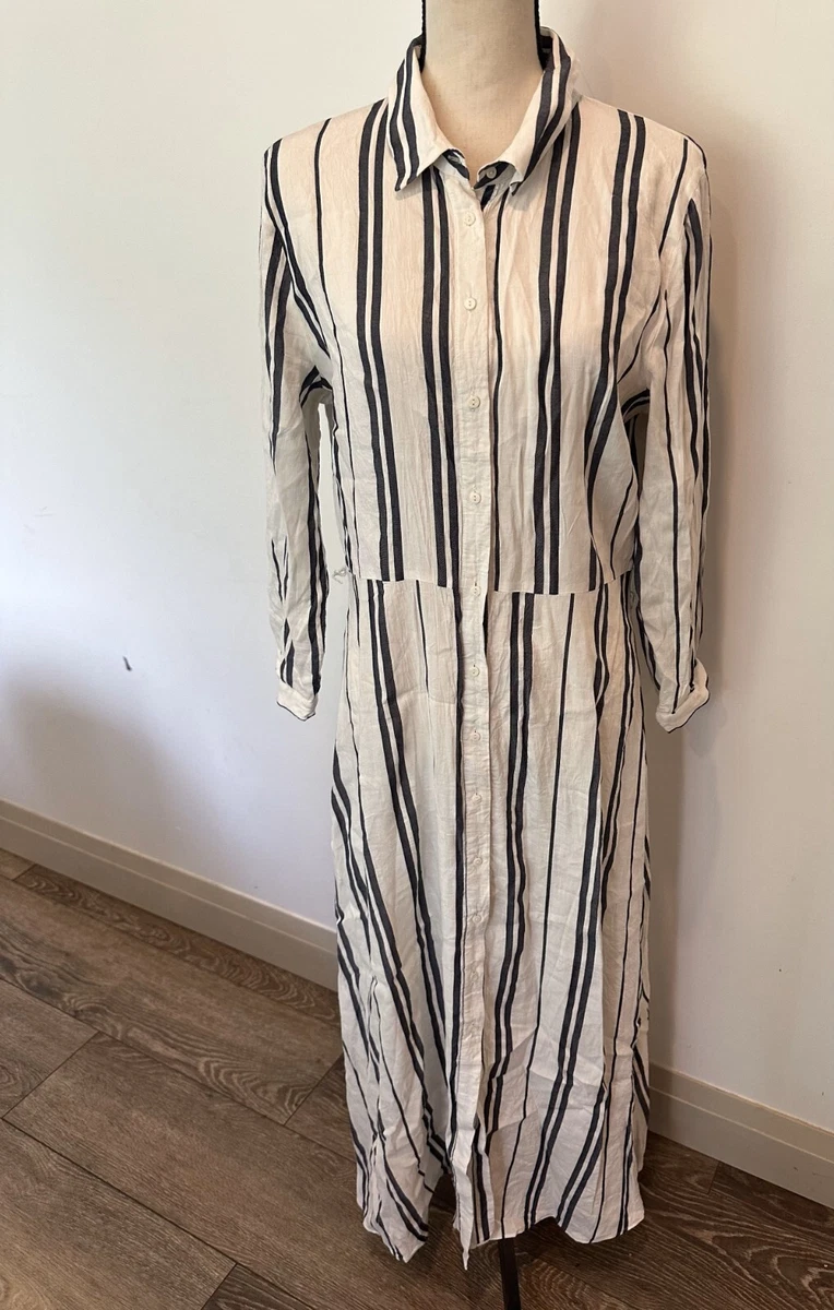 Zara maxi sales shirt dress