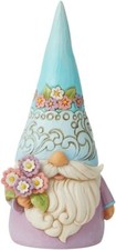 Jim Shore Heartwood Creek Gnome Holding Flowers Figurine 6010286 New In Box M