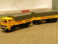 1/87 Wiking Mb Ng 1620 Deuka PritschenhäNgerzug 0432 01