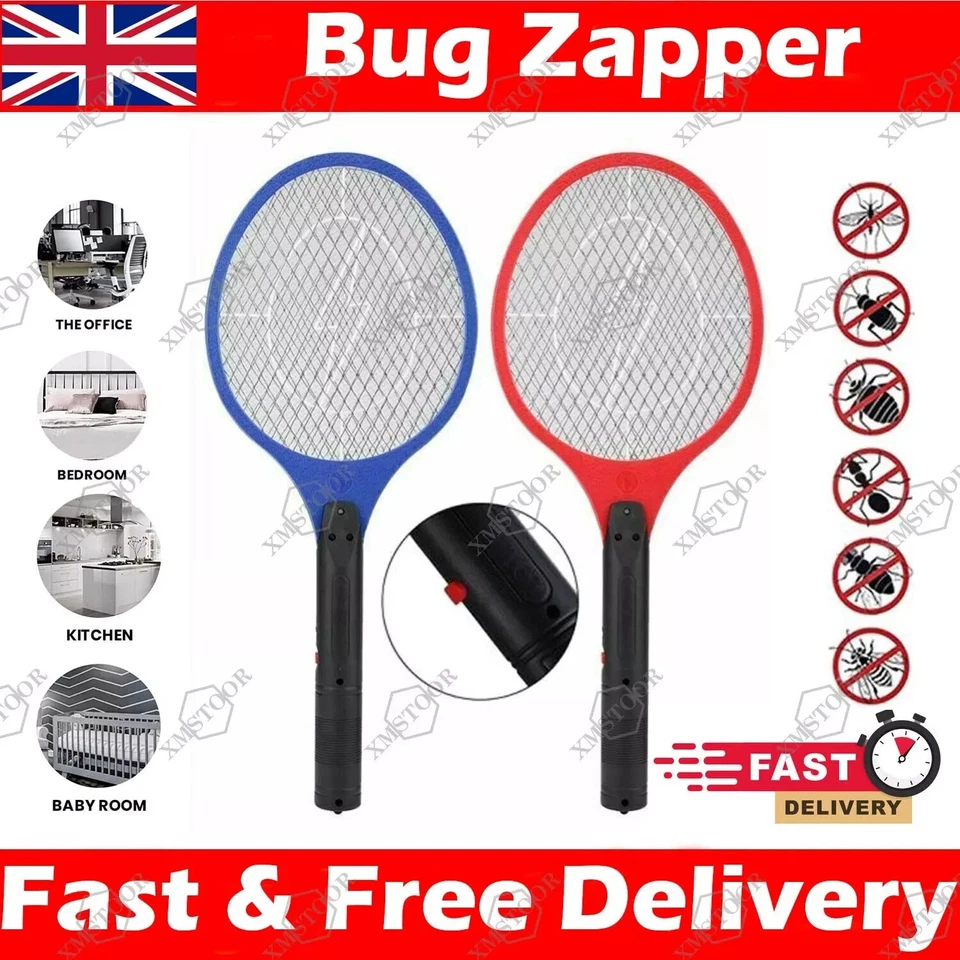 VWISH Electric Fly Insect Swatter Swat Bug Mosquito Wasp Zapper Killer Electronic