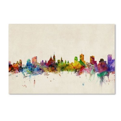 Ottawa Canada Artwork by Michael Tompsett, 22 by 32-Inch
