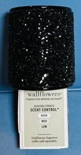 NEW BLACK SPARKLE CUFF SCENT CONTROL WALLFLOWER PLUG Bath Body Works