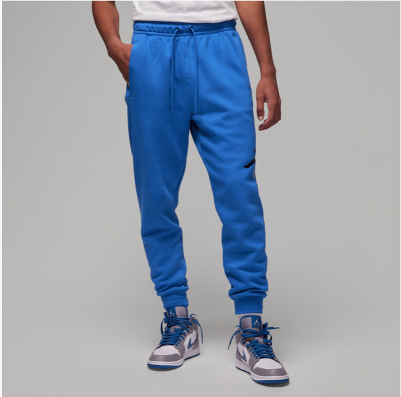 Jordan Essential Fleece Baseline Pants Game Royal Black FD7345-480 Men Sz S-XXL