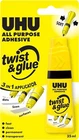 UHU All Purpose Adhesive twist & glue, crystal-clear bottle for glue 2908- 35ml