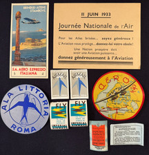 Lotto Di 10 Bagaglio Antiche/Vintage / Lotto 11