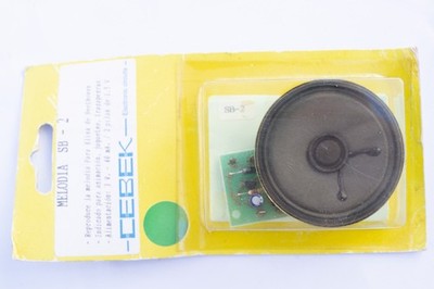 CEBEK SB - 2 Musical Melody Generator Module Electronic Circuit 3V 40mA V. 40 DE