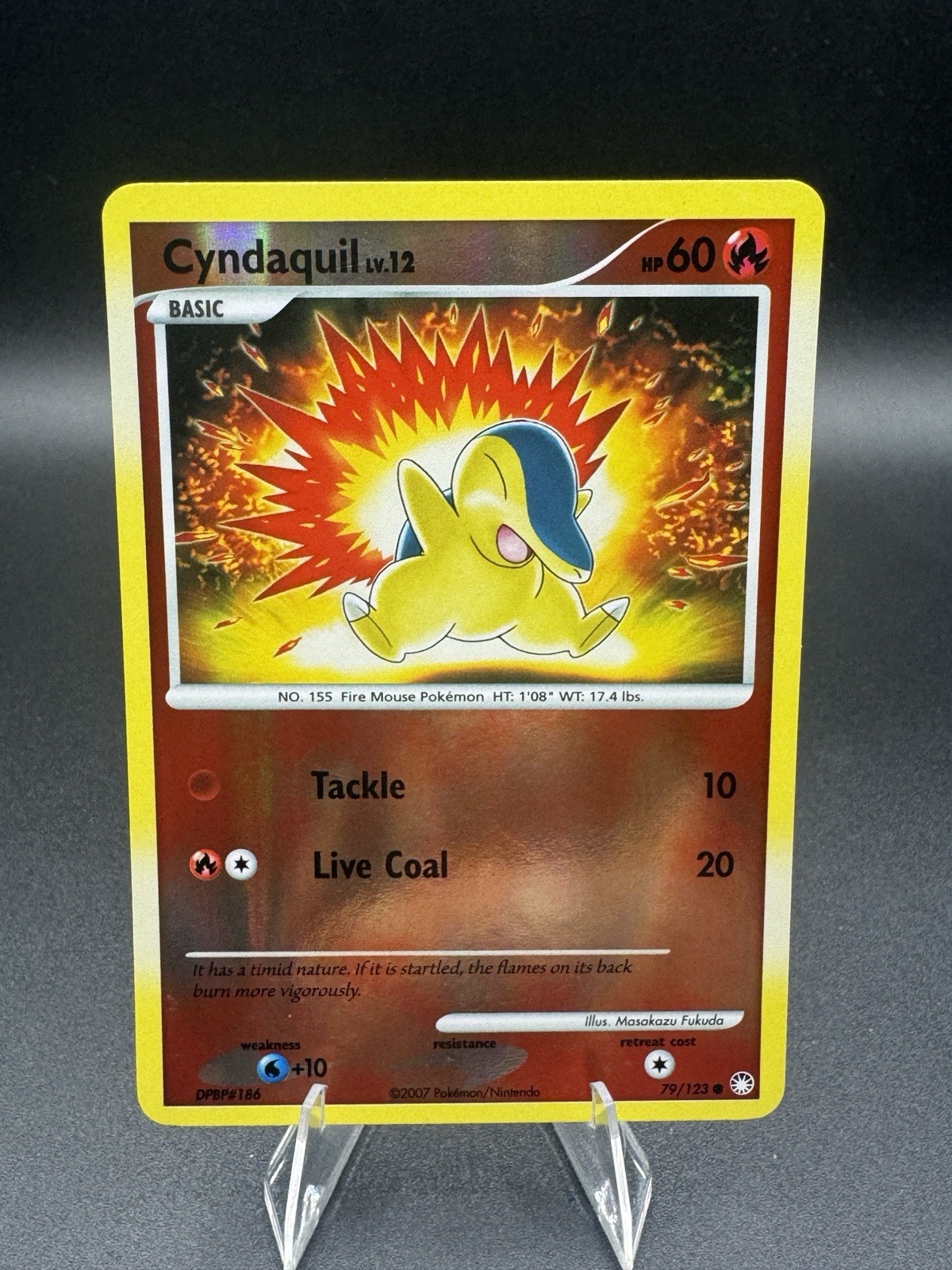 Cyndaquil 79/123 Mysterious Treasures Reverse Holo LP