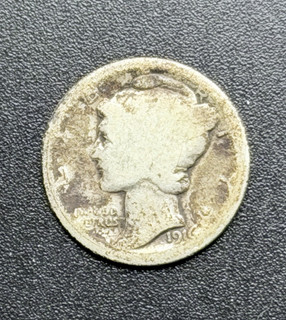 1916 D Mercury Dime US Coin Key Date 🗝️