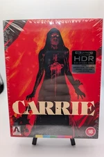 CARRIE - 4K ULTRA HD BLU-RAY - LIMITED EDITION BOX SET - BRAND NEW (SEALED)!