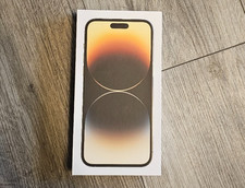 BOX ONLY Original Apple iPhone 14 Pro Max in Gold 128GB EMPTY BOX