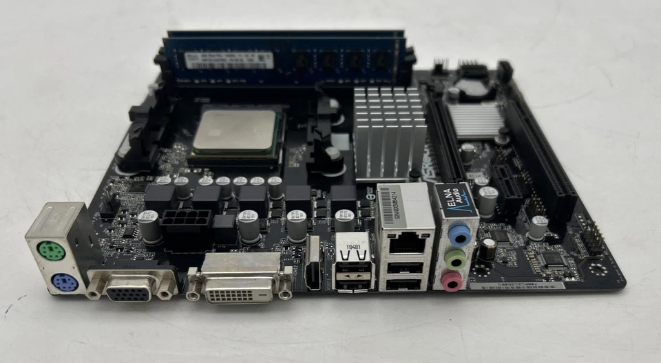ASRock 760GM-HDV Motherboard w/ AMD FX FX-8350 4GHz CPU 8GB DDR3 RAM & IO - Image 4 of 4